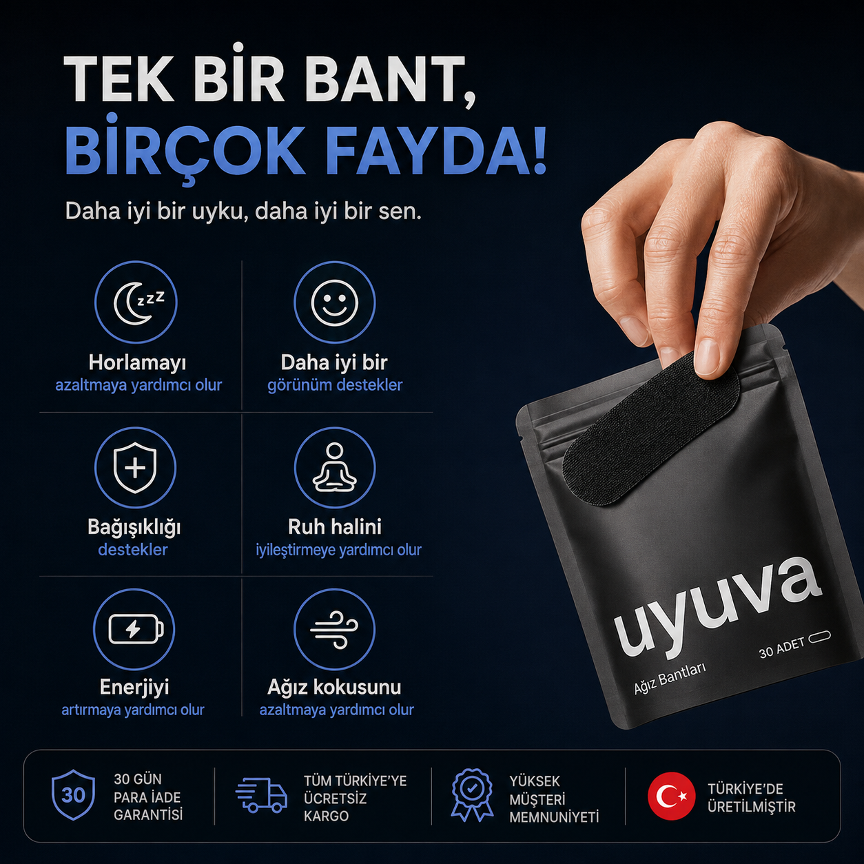 UYUVA™ Uyku Bandı